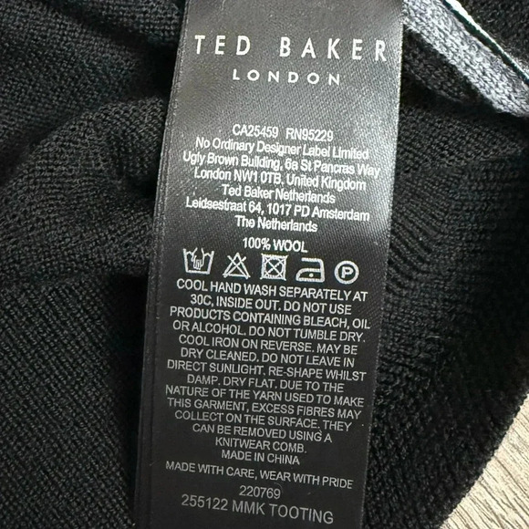 Ted Baker London • MMK Tooting Merino Wool Sweater - Picture 7 of 13